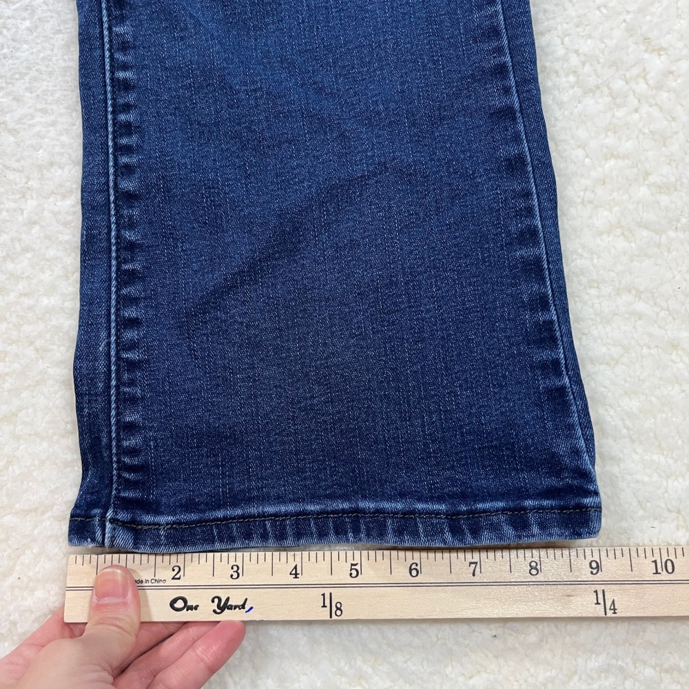 Levi's Jeans Womens 10 Blue 529 Curvy Bootcut Dark Wash Stretch Denim 51951-0008 - Picture 3 of 10